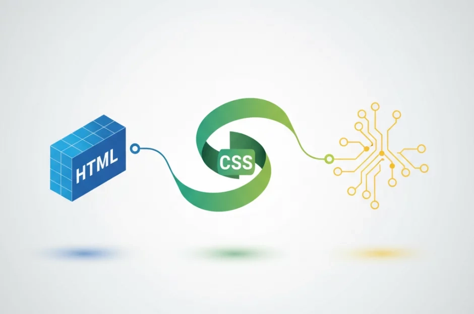 Foto de Diferença entre HTML, CSS e JavaScript